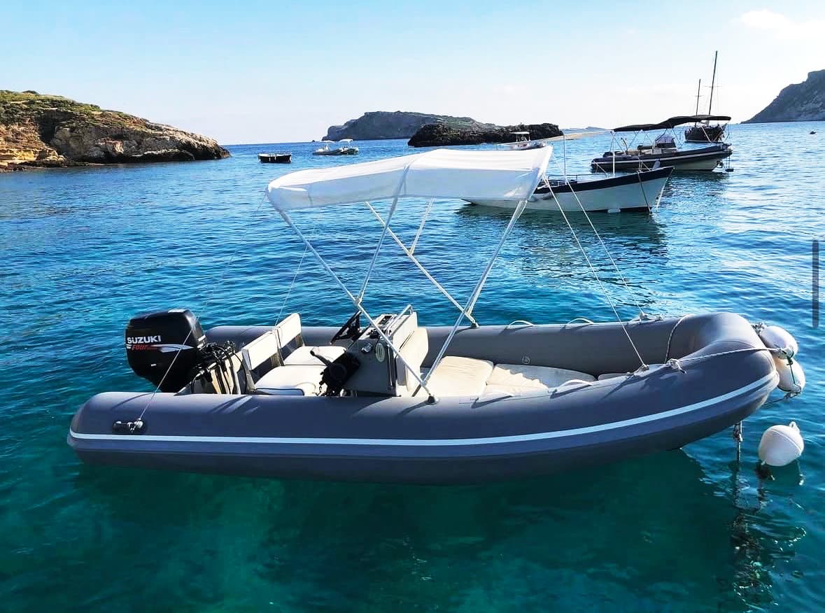 Gommone Joker 4.70 — Il Polpo, noleggio gommoni Isole Tremiti
